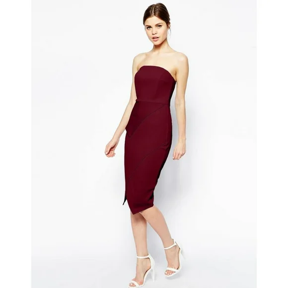 asymmetrical pencil dress Caroline Kilkenny Lilac Asymmetric Ruched Pencil Dress, Sky Blue
